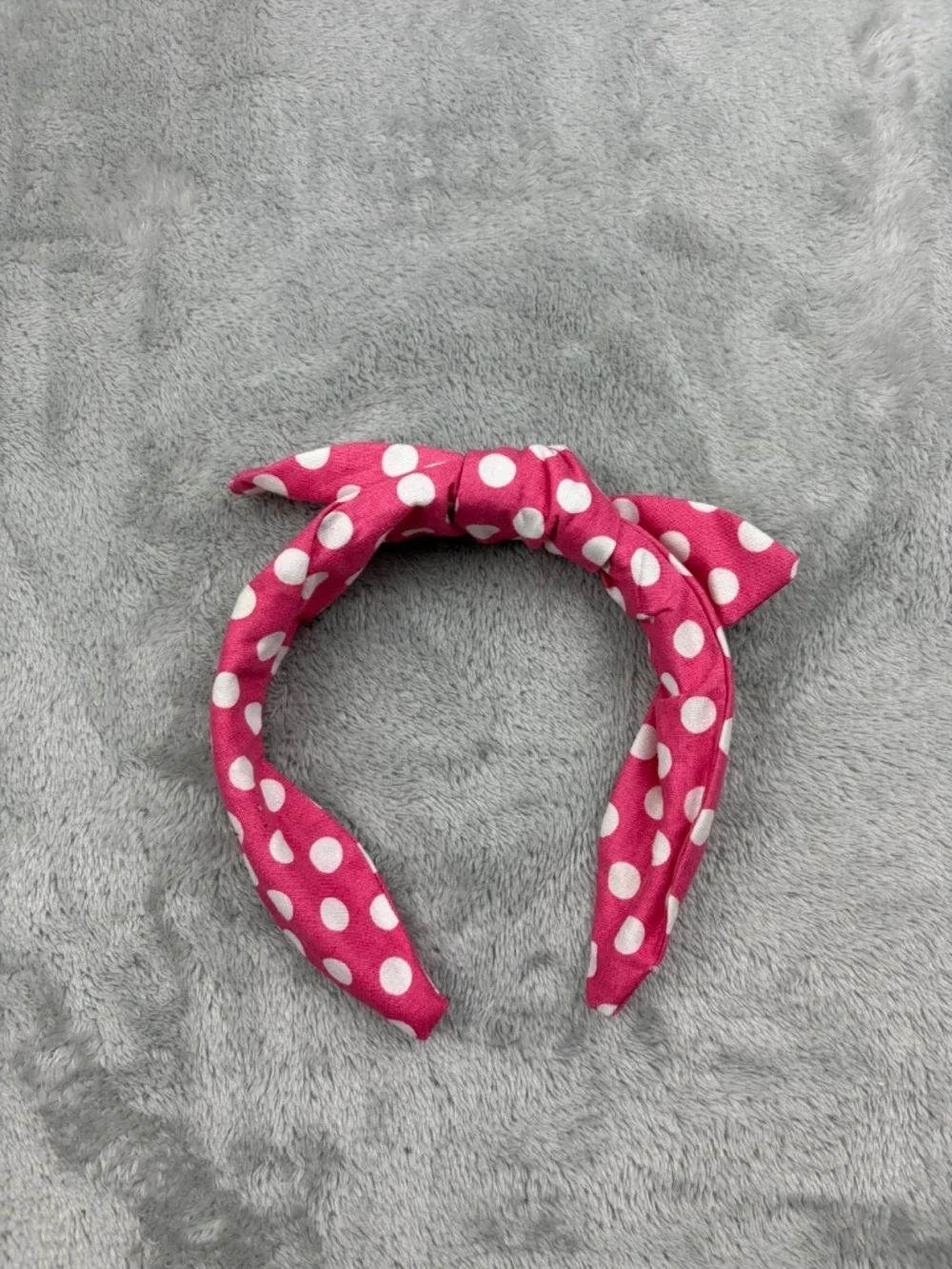 Disney Minnie Mouse Top Knot Headband Adult Size